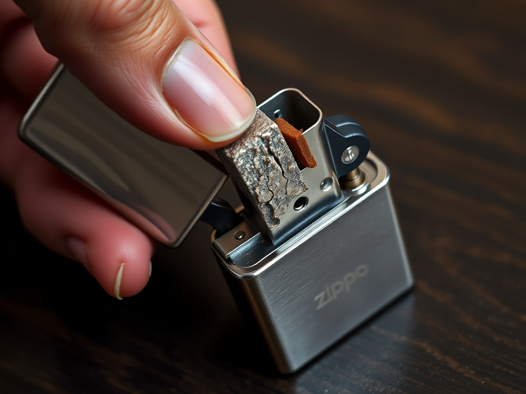 Pietre de brichetă și fitiluri: cum să faci mentenanța corect